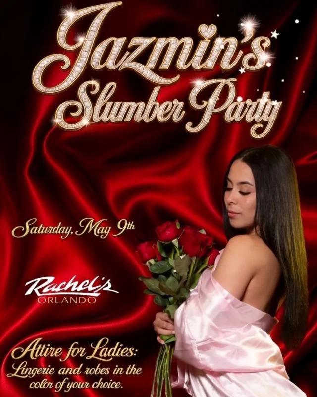 Jazmin's Slumber Party advertisement
